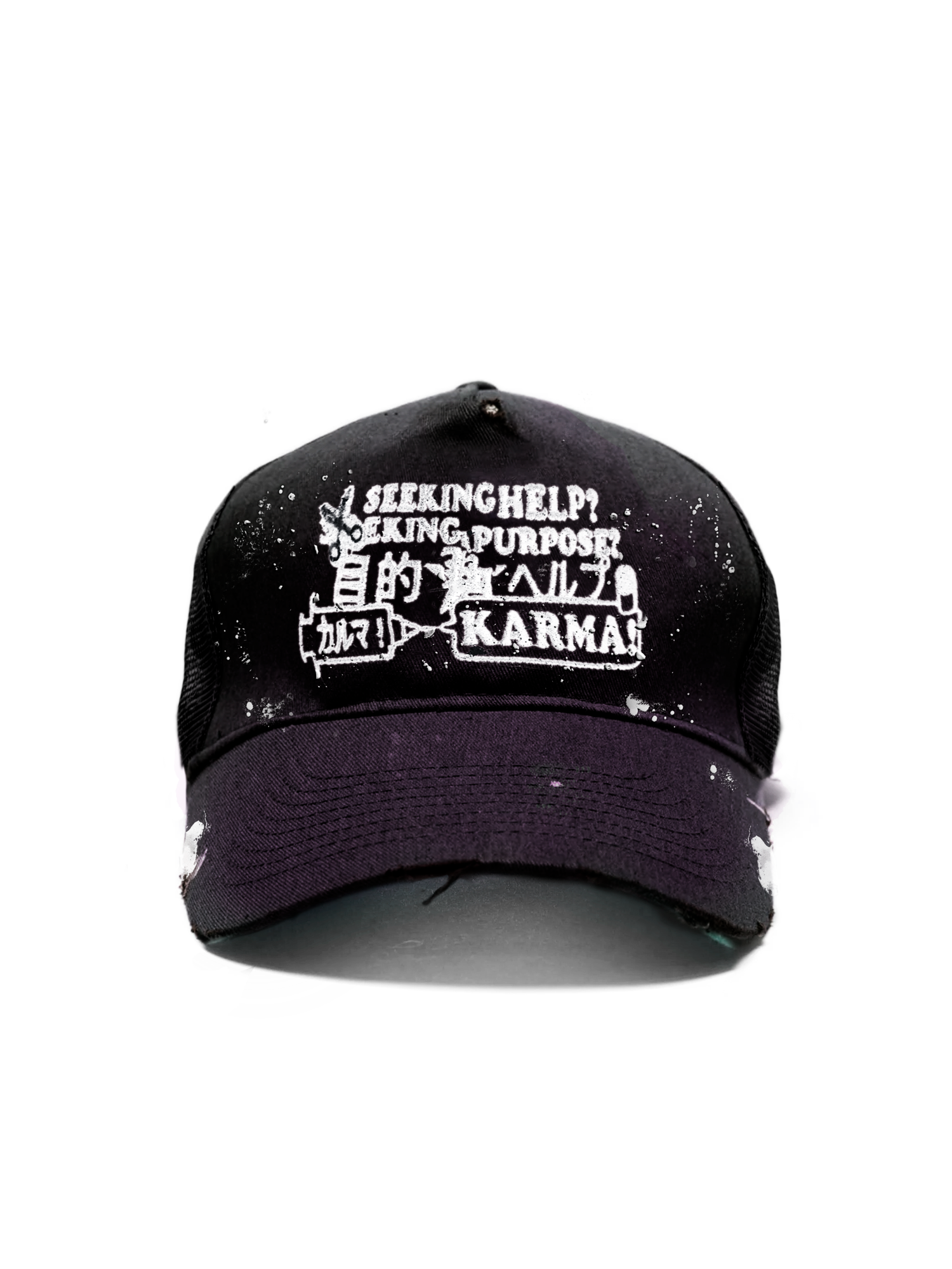 NEEDLES HAT - FADED BLACK