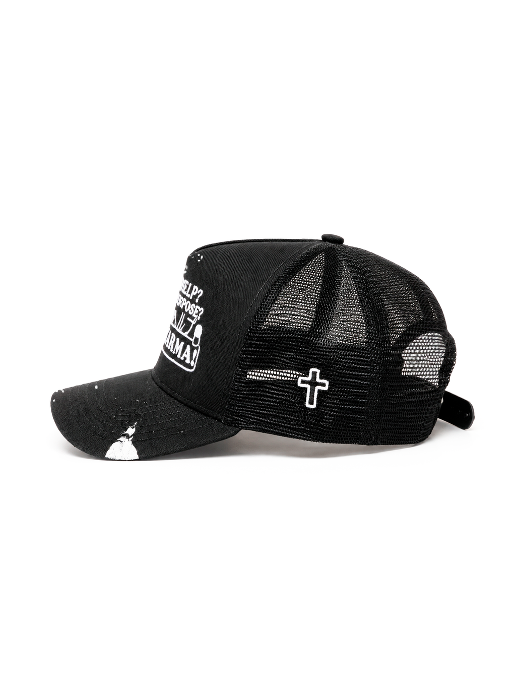 NEEDLES HAT - FADED BLACK