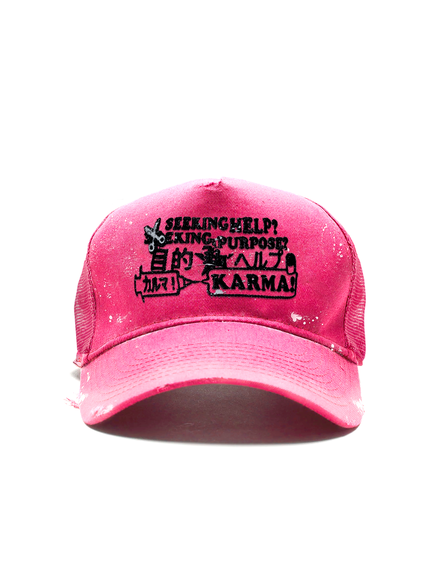 NEEDLES HAT - FADED PINK